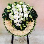 Mixed Floral Wreath - CODE 9220